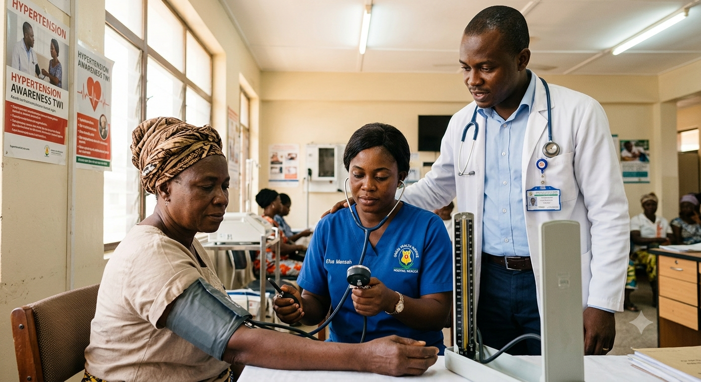 Jaribu Wellness health screening in progress